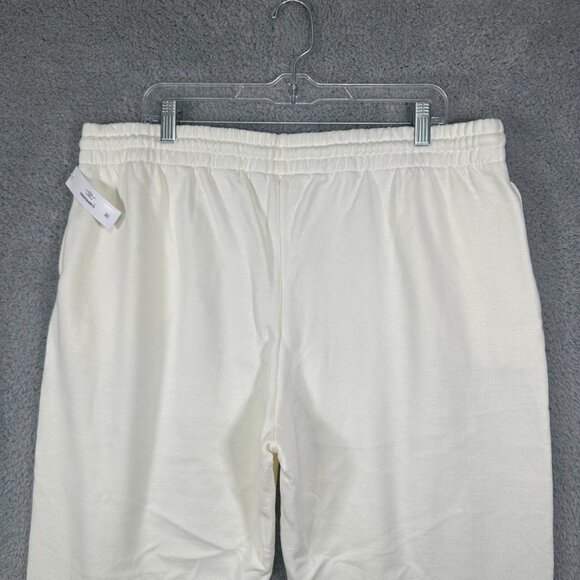 Terra &‎ Sky Womens Sweatshirt Pants Size 0X (14W) Cream Color Side Pock… - Picture 6 of 13